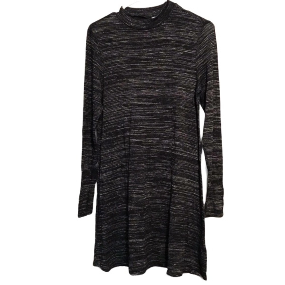 3/$15 Divided H&M Long Sleeve Black Casual Dress